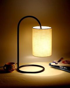 Modern Table Lamp for Bedroom Bedside Nightstand <b>Desk</b> Decorative Lamp for Living Room Home Office Reading Light - Product Image 1