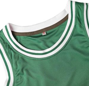 Camiseta de Baloncesto Blanca para Hombre, Camiseta Deportiva de Malla, Negra, Amarilla, Blanca, Azul, Roja, Tallas S-3XL - Product Image 4