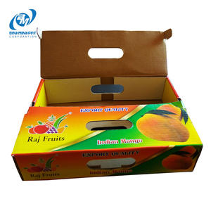 Cajas de papel corrugado para embalaje de fruta fresca, cartón reciclable para vegetales - Product Image 4