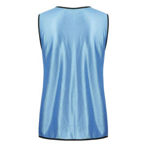 Chalecos de Entrenamiento de Fútbol al por Mayor con Logotipo Personalizado, 100% Poliéster, Malla Transpirable, Ligeros - Product Image 3