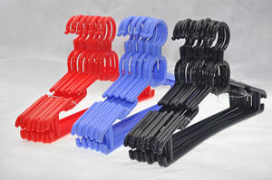 Perchas de plástico para ropa, muy vendidas, para hombres, mujeres y niños, perchas de plástico para pantalones, faldas y jeans. - Product Image 2