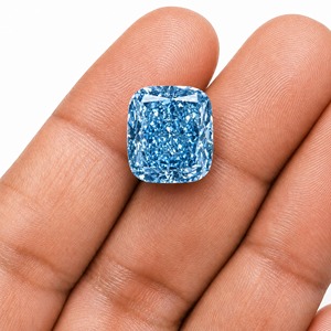 Diamante Cultivado en Laboratorio CVD, Corte Cojín Largo, 10 Quilates, Azul Fantasía, VS1, Certificado IGI, 3EX, Proveedor Mayorista para Distribuidores e Importadores de Diamantes - Product Image 6