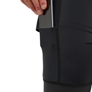Pantalones Cortos Deportivos para Hombre, de Cintura Alta, Color Sólido, Secado Rápido, Transpirables, Tejido de Punto de Poliéster y Spandex, Cintura Elástica - Product Image 4