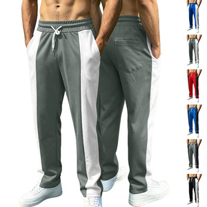 Nouveauté : Pantalon cargo homme personnalisable avec logo, décontracté, patchwork, respirant, séchage rapide, pour le sport et la course à pied - Product Image 1