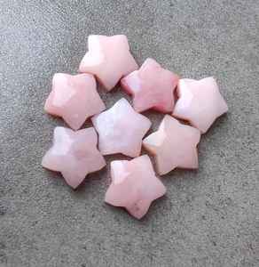 โอปอลสีชมพูธรรมชาติทรงดาว คุณภาพคาโบชอง เจียระไนแล้ว สำหรับทำเครื่องประดับ พลอยหลวม - Product Image 2