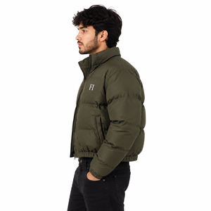 Men’s Padded Winter <b>Jacket</b> Quilted Design Casual Outdoor Coat Puffer Men's <b>Jackets</b> Insulated <b>Waterproof</b> Winter Outerwear OEM ODM - Product Image 2