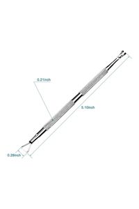 Empujador de Cutículas Personalizado de Alta Demanda, Herramienta de Limpieza de Uñas de Acero Inoxidable para Remover Esmalte, Empujador de Cutículas con Punta Afilada - Product Image 2