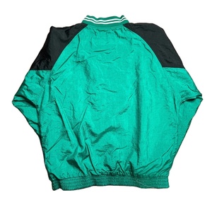 Chaqueta Cortavientos con Bloques de Color y Textura Arrugada, Estilo Bomber Vintage de Nylon para Hombre, con Cremallera, para Uso Urbano y Exterior, Servicio OEM - Product Image 2