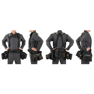 สายรัดเข็มขัดเครื่องมือหนังสำหรับช่างไม้ ช่างก่อสร้าง ช่างไฟฟ้า - Product Image 6