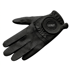 Custom Private Label Cabretta Leather Golfing <b>Gloves</b> Soft Supple <b>Grip</b> Professional Manufacturer High Quality - Product Image 2