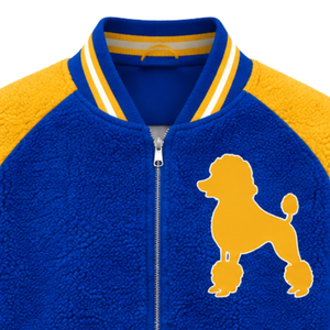 Abrigo Bomber Reversible de Sherpa Personalizado para Mujer, con Forro Polar Cálido de Doble Cara, para la Hermandad Griega Sigma Gamma Rho, Prenda Exterior de Moda - Product Image 3