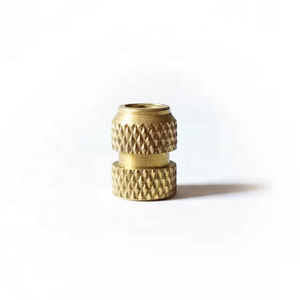 Insertos Roscados de Latón Personalizados OEM M3 M5 M8, Inserto Moleteado Termofijable para Moldeo por Inyección de Plástico e Instalación Ultrasónica - Product Image 3