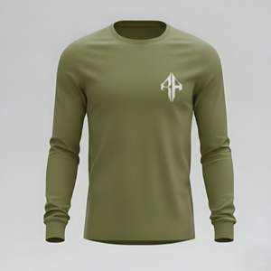 Camiseta de Manga Larga para Hombre, Calidad Premium 2026, Cuello Redondo, 100% Algodón, Estilo Casual Personalizado a Medida, Talla Grande, RIVIAN ATLANTIC - Product Image 2