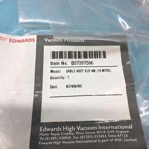 สายเคเบิล 2 BOC Edwards D37207596 รุ่น XLR 4W (15 - อุปกรณ์และอะไหล่เซมิคอนดักเตอร์ระดับโลกที่เชื่อถือได้) - Product Image 4