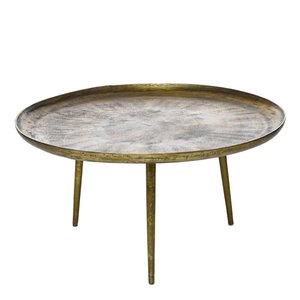 High-End Contemporary Center Table with Industrial Finish for Luxury Home Office and Lounge Interiors - Product Image 2