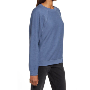 VANEK INTERNATIONAL Unisex 100% Cotton Fleece Sweatshirt Breathable Pullover Relaxed Fit Crew Neck Winter <b>Top</b> <b>Walking</b> Workout - Product Image 2