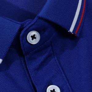 Polo brodé personnalisé de qualité supérieure pour le personnel de bureau – Respirant, motif uni, décontracté, vente en gros - Product Image 3