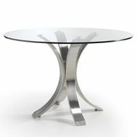 Table basse en métal finition argentée, design moderne, pour salon, durable, facile à nettoyer, décorative, portable