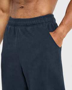 Ensemble de survêtements pour hommes à prix réduit, comprenant un sweat à capuche oversize et un pantalon de jogging avec passepoil, personnalisable avec logo - Product Image 6