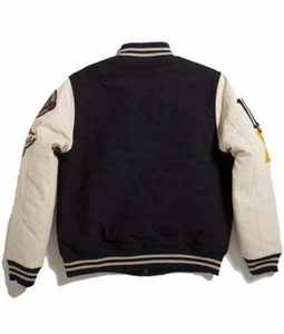 Nouvel Arrivage – Blousons Teddy Homme en Gros, Blousons Letterman Personnalisés, Blousons Bomber Baseball avec Impression de Logo Personnalisé - Product Image 2