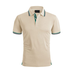 Nouveau T-shirt Homme 2026 en Coton Tricoté 100% avec Broderie Explosive, Séchage Rapide, Respirant et Poche, Manches Courtes, Modèle ODM - Product Image 2
