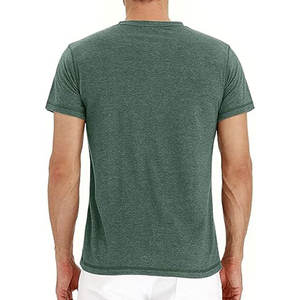 T-shirt d'été en coton de bonne qualité à manches courtes, décontracté, tendance, à bas prix, avec imprimé lettres, style streetwear, 100% coton - Product Image 5