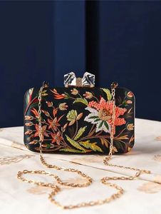 Bolsos de Noche Bordados a Mano para Mujer, con Cristales y Diamantes de Imitación, para Fiestas y Bodas, Bolsos de Mano con Cuentas Bordadas - Product Image 2