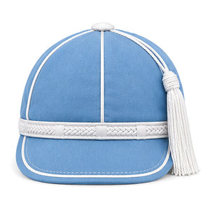 Chapeau d'honneur élégant, couvre-chef formel et cérémoniel classique avec bande de couronne, long pompon, style de présentation traditionnel personnalisé - Product Image 1