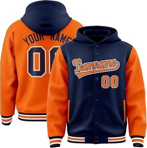 แจ็คเก็ตวาร์ซิตี้ฤดูหนาวสำหรับผู้ชายแบบ OEM แจ็คเก็ตเบสบอลแบบกำหนดเอง แจ็คเก็ตวาร์ซิตี้ขายส่ง ปักลายเชนิลล์แบบกำหนดเอง แจ็คเก็ตผู้ชาย - Product Image 1