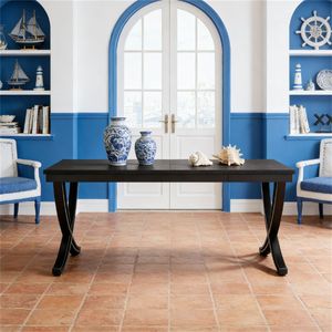 Scrivania da Ufficio Minimalista Industriale per Due Persone, per Casa o Studio, con Funzionalità di Scrivania per Computer - Product Image 3