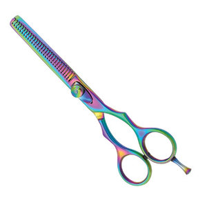 Professional Hairdressing Scissors 4Cr13 Stainless Steel Sharp Blade Short <b>Handle</b> Non-Foldable Right Handed Hair Cutting <b>Shears</b> - Product Image 3