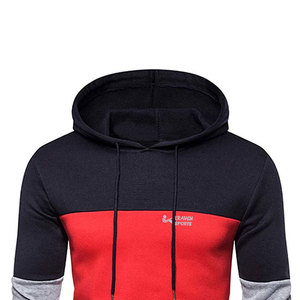 OEM Wholesale <b>Men's</b> <b>Pullover</b> Hoodies Quick Dry Breathable Hoodies Top Trending Knitted <b>Pullover</b> <b>Men</b> Hoodie - Product Image 4