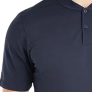 Polo Deportivo sin Cuello de Manga Corta, Transpirable, de Tela Elástica Ligera, para Golf y Tenis - Product Image 6