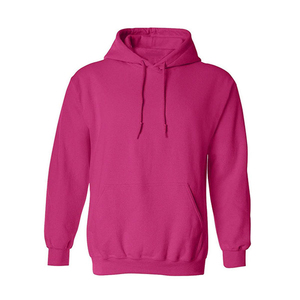 Wholesale Heavyweight 100% Cotton Hoodie Men Custom Embroidery Logo Blank Fleece No <b>String</b> Oversized Hoodie With Pocket Autumn - Product Image 3