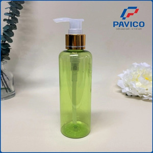 ขวดพลาสติก PET สำหรับเครื่องสำอางแบบ OEM/ODM รุ่น AQ200 ของเวียดนาม Pavico พร้อมหัวปั๊มโลชั่นและพิมพ์ลายด้วยความร้อน - Product Image 5