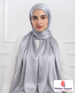 Wholesale Custom Chiffon Scarf Design Soft <b>Silk</b> Feel <b>Head</b> <b>Wrap</b> Shawl OEM ODM Fashion Textile Manufacturer India - Product Image 6