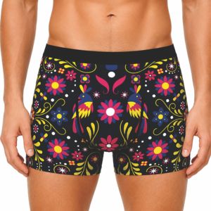 Premium Sublimated <b>Boxer</b> Briefs <b>Custom</b> Mens Polyester Underwear OEM ODM Breathable Quick Dry Factory Manufacturer Supplier Maker - Product Image 1