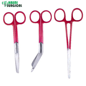 กรรไกรผ่าตัดสแตนเลสสำหรับตัดผ้าพันแผล เครื่องมือทางการแพทย์ - Product Image 1