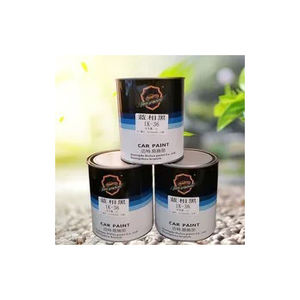 Pintura Automotriz 1K con Base Metálica, Blanco Puro, Negro Intenso, Rojo Brillante, Rojo Hierro, Rojo Violeta, Amarillo Medio, Tóner para Pintura de Automóviles - Product Image 5