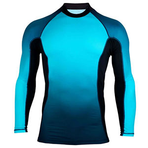 Custom Made Long Sleeve Fitness Rash Guard for Boys MMA BJJ <b>Compression</b> Gym <b>Shirts</b> with Breathable Feature Custom Design - Product Image 6