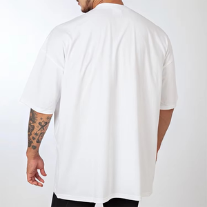 T-shirt en coton pour homme à prix de gros, coupe classique, haute qualité, respirant, manches courtes, impression numérique, en promotion - Product Image 2