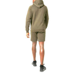 Conjuntos Cortos de Sudadera con Capucha y Cordón Ajustable para Invierno |   Conjuntos Deportivos Personalizados Ligeros de Algodón 100% de Secado Rápido - Product Image 6