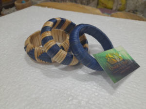 Colorido hecho a mano polaco madera joyería pulseras ratán brazaletes Luxe perla incorporada decoración del hogar regalos de cumpleaños - Product Image 5