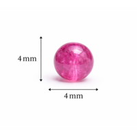 Natürliche Jaunty Zed Multi-Turmalin Glatte Runde Edelsteinperlen 4-8mm Lose Perlen für Schmuckherstellung Modell MGB-216 Großhandelspreis