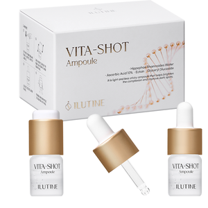 Ampoule éclaircissante et blanchissante, vitamine C stabilisée, acide hyaluronique, récupération de l'éclat de la peau terne, non grasse, soin de la peau professionnel - Product Image 1