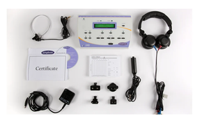 Audiómetro de Diagnóstico Amplivox 240, Equipo Avanzado para Pruebas de Audiología con Análisis Auditivo Multifrecuencia para Hospitales - Product Image 2