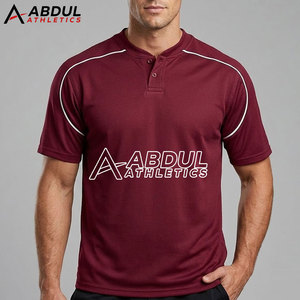 Maillot de baseball pour homme, tissu léger et coupe confortable, idéal pour les entraînements et les matchs, avec un look élégant et un matériau de qualité. - Product Image 3