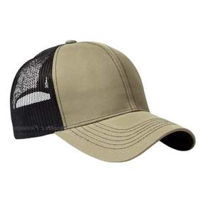 Casquette Trucker Noire et Beige Personnalisable avec Logo – Maille Haute Qualité, Fermeture Snapback – Idéale pour la Chasse, la Pêche, les Activités de Plein Air et la Protection Solaire Estivale - Product Image 2