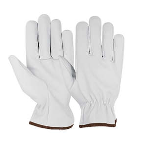 Guantes de Conducción de Piel de Cabra con Diseño Nuevo y Moderno, Antideslizantes y Anti-Impactos, Guantes de Seguridad para el Trabajo, Precio al por Mayor, Personalizados, OEM - Product Image 3