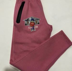 Venta al por mayor XXL tamaño 100% algodón francés Terry trajes de chándal transpirable con capucha serigrafía conjunto a prueba de viento reversible ecológico - Product Image 6